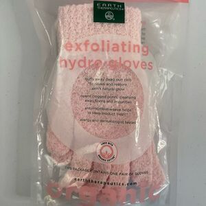 Earth Therapeutics| Exfoliating Hydro Gloves| Organic Cotton
